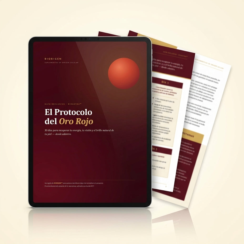El Protocolo del Oro Rojo: 30 días para recuperar energía, visión y piel